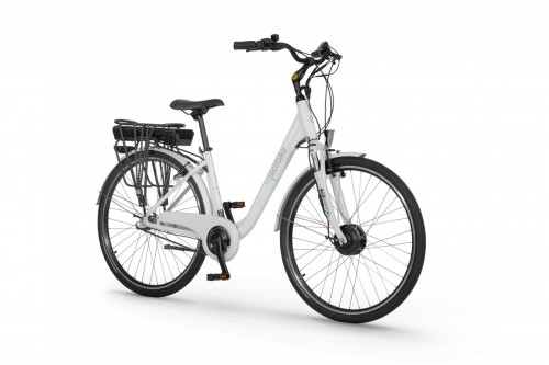 Rower elektryczny miejski ECOBIKE Basic Nexus – widok z perspektywy z prawej strony