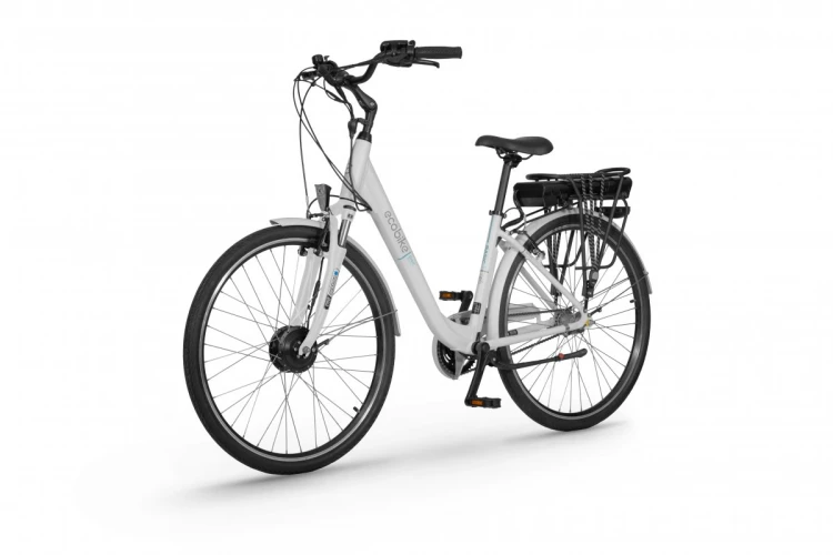 Rower elektryczny miejski ECOBIKE Basic Nexus – widok z lewej strony