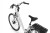 Rower elektryczny miejski ECOBIKE Basic Nexus – kierownica i wyświetlacz z perspektywy rowerzysty