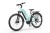 Rower elektryczny ECOBIKE LX500 960Wh 17" mint – kokpit, kierownica i wyświetlacz LCD