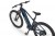 Rower elektryczny ECOBIKE RX500 960Wh 21" niebieski – centralny silnik elektryczny i mechanizm korbowy