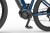 Rower elektryczny ECOBIKE RX500 960Wh 21" niebieski – silnik elektryczny Ecobike widok z lewej strony