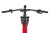 Rower elektryczny ECOBIKE RX500 21" SUV czarny – centralny silnik elektryczny i mechanizm korbowy