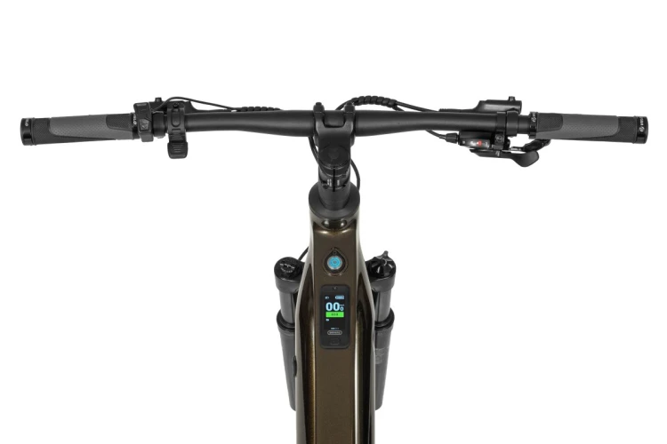 Rower elektryczny ECOBIKE SX300 21" green – bagażnik, błotnik i siodełko