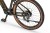Rower elektryczny ECOBIKE SX300 21" green – centralny silnik elektryczny i mechanizm korbowy