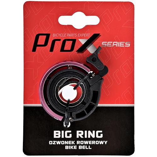 Dzwonek PROX Big Ring L01 magenta aluminiowy