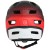 Kask PROX Cage II FullFace czerwono-czarny M – zapięcie magnetyczne pod brodą i system dopasowania