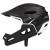 Kask PROX Cage II FullFace tytanowo-czarny M – widok z przodu i z boku