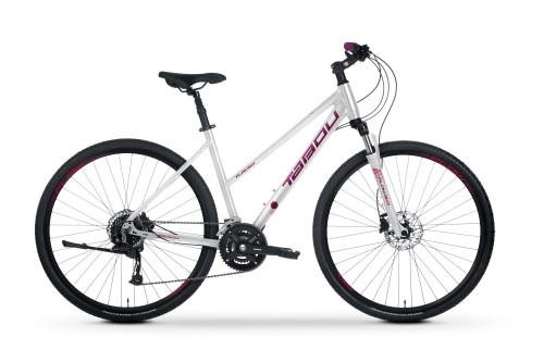 Rower crossowy TABOU Flow 3.0 W white-raspberry