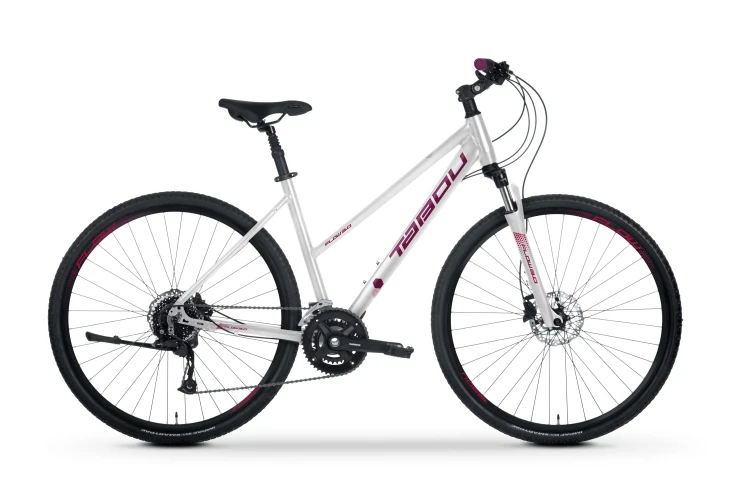 Rower crossowy TABOU Flow 3.0 W white-raspberry