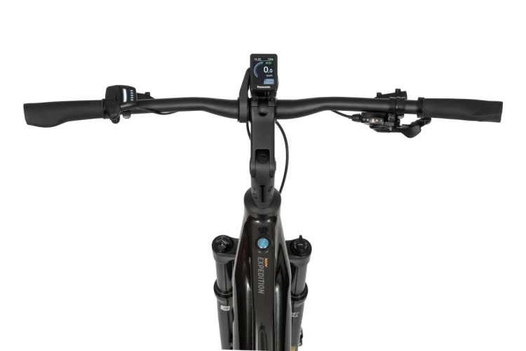 Rower ECOBIKE Expedition SUV 19" 1008Wh czarny – bagażnik, błotnik i siodełko