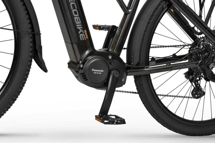 Rower ECOBIKE Expedition SUV 19" 1008Wh czarny – napęd elektryczny, przerzutka, kaseta i hamulec tarczowy