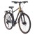 Rower trekkingowy TABOU Kinetic 4 czarno-złoty – widok z perspektywy z przodu