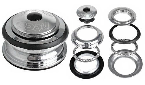 Stery kierownicy NECO H142 półzintegrowane chrom