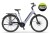 Rower elektryczny ECOBIKE LX100 Automatic 630Wh pearl – profil boczny