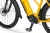 Rower ECOBIKE Expedition SUV 17" 1080Wh żółty – kierownica i wyświetlacz z perspektywy rowerzysty