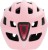 Kask PUKY S (48 - 55cm) retro rose - rzut z perspektywy przedniej z wentylacją