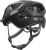 Kask Abus Aduro 3.0 velvet black S - ujęcie 3/4 od tyłu z systemem dopasowania Zoom Ace i odblaskiem