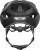 Kask Abus Aduro 3.0 velvet black S - widok bezpośrednio od tyłu z wylotami powietrza i pokrętłem