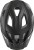 Kask Abus Aduro 3.0 velvet black S widok z góry prezentujcy układ kanałów wentylacyjnych