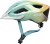 Kask Abus Aduro 2.0 blue art (niebieski gradient) - widok od tyłu z systemem regulacji obwodu i elementem odblaskowym