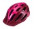 Kask EXTEND Rose bordou - lady pink M/L (czerwony) - widok profilowy z boku kasku rowerowego