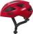 Kask Abus Macator blaze red (czerwony) - widok od tyłu z pokrętłem regulacyjnym