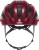 Kask Abus Macator bordeaux red (bordowy) - widok profilowy z boku kasku rowerowego