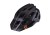 Kask EXTEND Factor black - dark grey M/L(58 - 61cm) (czarny) - widok profilowy z boku kasku rowerowego