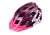 Kask EXTEND Factor bordo-grey M/L (różowy) - widok profilowy z boku kasku rowerowego