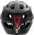 Kask PUKY S (48 - 55cm) black (czarny) - rzut z perspektywy przedniej z wentylacją