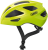 Kask Abus Macator signal yellow (żółty) - widok profilowy z boku kasku rowerowego