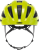 Kask Abus Macator signal yellow (żółty) - rzut z perspektywy przedniej z wentylacją