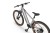 Rower elektryczny ECOBIKE SX300 silver - perspektywa z góry od strony siodełka i ramy