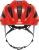 Kask Abus Macator shrimp orange (pomarańczowy) - widok profilowy z boku kasku rowerowego