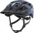 Kask Abus Aduro 3.0 midnight blue (ciemnoniebieski) - widok z przodu z otworami wentylacyjnymi i siatką na owady