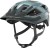 Kask Abus Aduro 3.0 glacier blue (niebieski) - widok z przodu z otworami wentylacyjnymi i siatką na owady