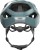 Kask Abus Aduro 3.0 glacier blue (niebieski) - widok bezpośrednio od tyłu z wylotami powietrza i pokrętłem