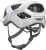 Kask Abus Aduro 3.0 white art (biały) - widok od tyłu z systemem regulacji obwodu i elementem odblaskowym