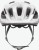 Kask Abus Aduro 3.0 white art (biały) - widok frontalny z kanałami powietrznymi i siatką przeciw owadom