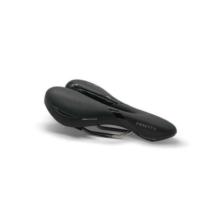Wygodne siodełko żelowe Selle Royal Respiro Moderate Unisex z kanałem wentylacyjnym