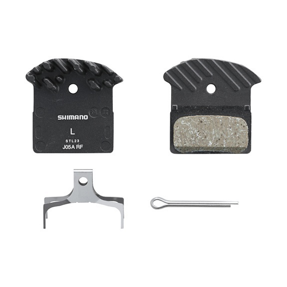 Klocki hamulcowe Shimano J05A żywiczne zawleczka