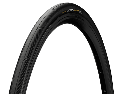Opona szosowa Continental Ultra Sport III 700x28C drutowa czarna z mieszanką PureGrip