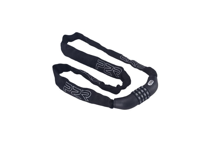 Zapięcie łańcuchowe na szyft P2R AMBID 110cm czarne