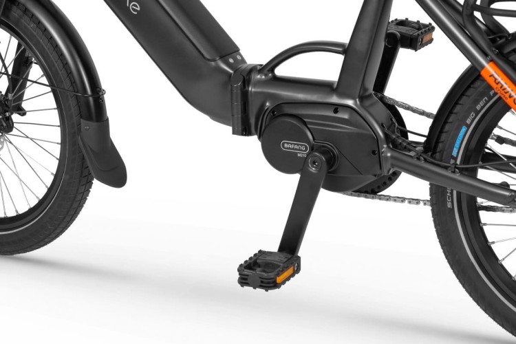 Centralny silnik Bafang M210 w rowerze Ecobike Rhino Cruise