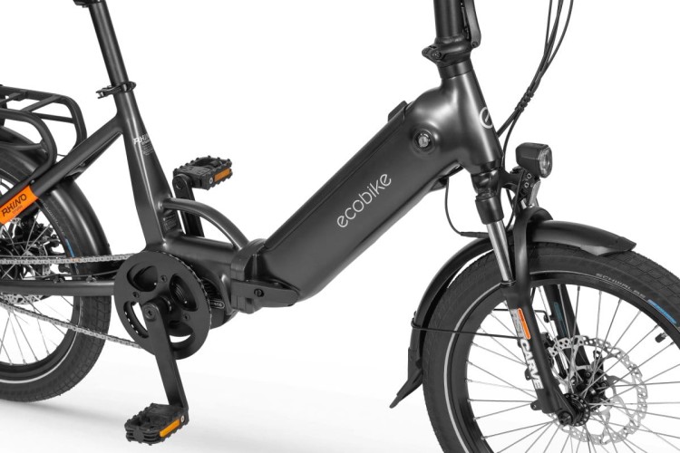 Bateria 630Wh zintegrowana z ramą składaka Ecobike Rhino
