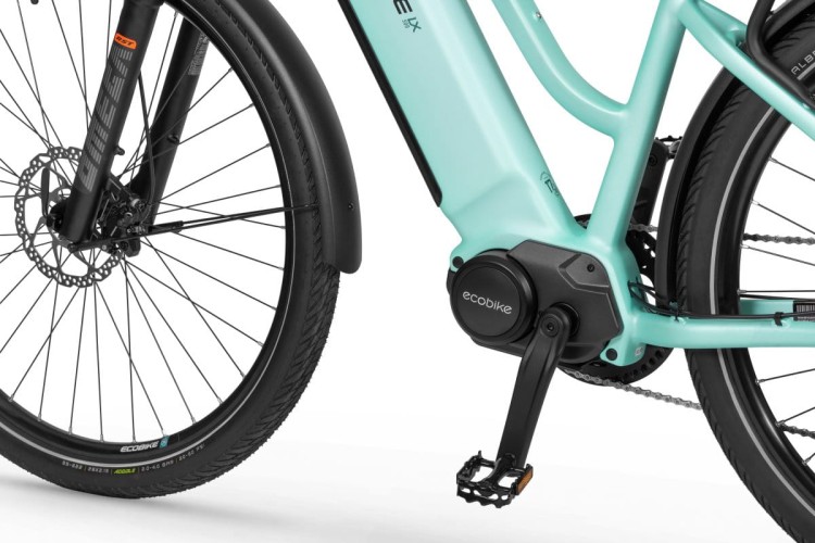 Ecobike LX500 miętowy silnik centralny Ananda 130Nm