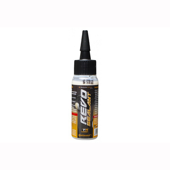 Małe opakowanie 60ml uszczelniacza do opon Continental RevoSealant do systemów Tubeless Ready.