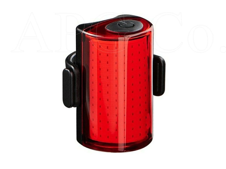 Nowoczesna tylna lampka rowerowa 2K Barrel z diodami COB LED i gniazdem ładowania USB-C.