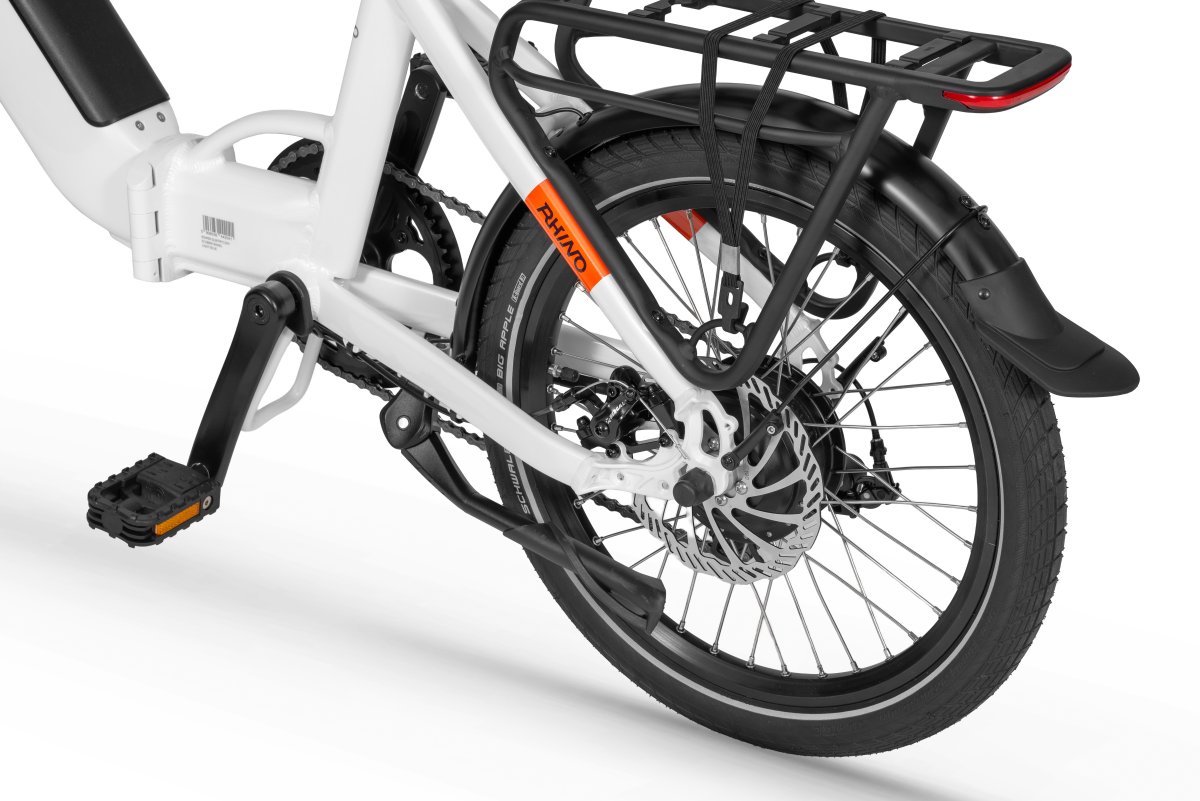 Silnik Bafang w tylnej piaście roweru Ecobike Rhino